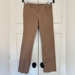 The Limited Tan Boot Cut Dress Pants